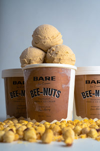 'Bee-Nuts' Hazelnut Ice Cream
