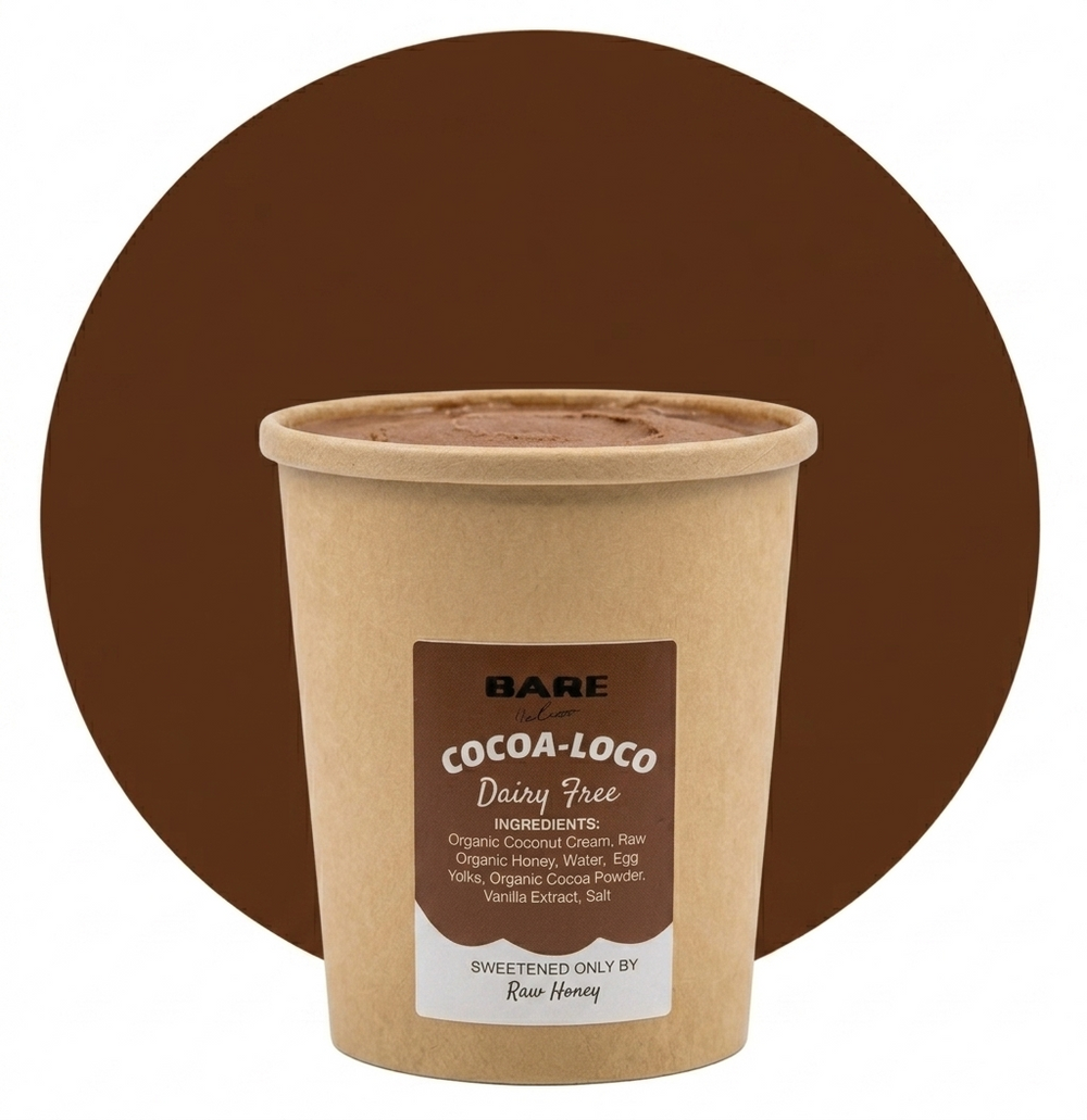 'Cocoa Loco' Chocolate Ice Cream (Dairy-free)