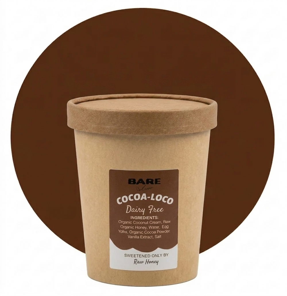 'Cocoa Loco' Chocolate Ice Cream (Dairy-free)